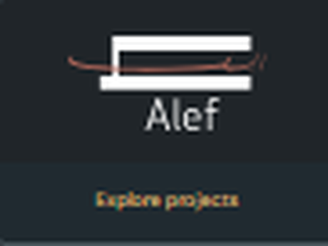 Alef developer logo
